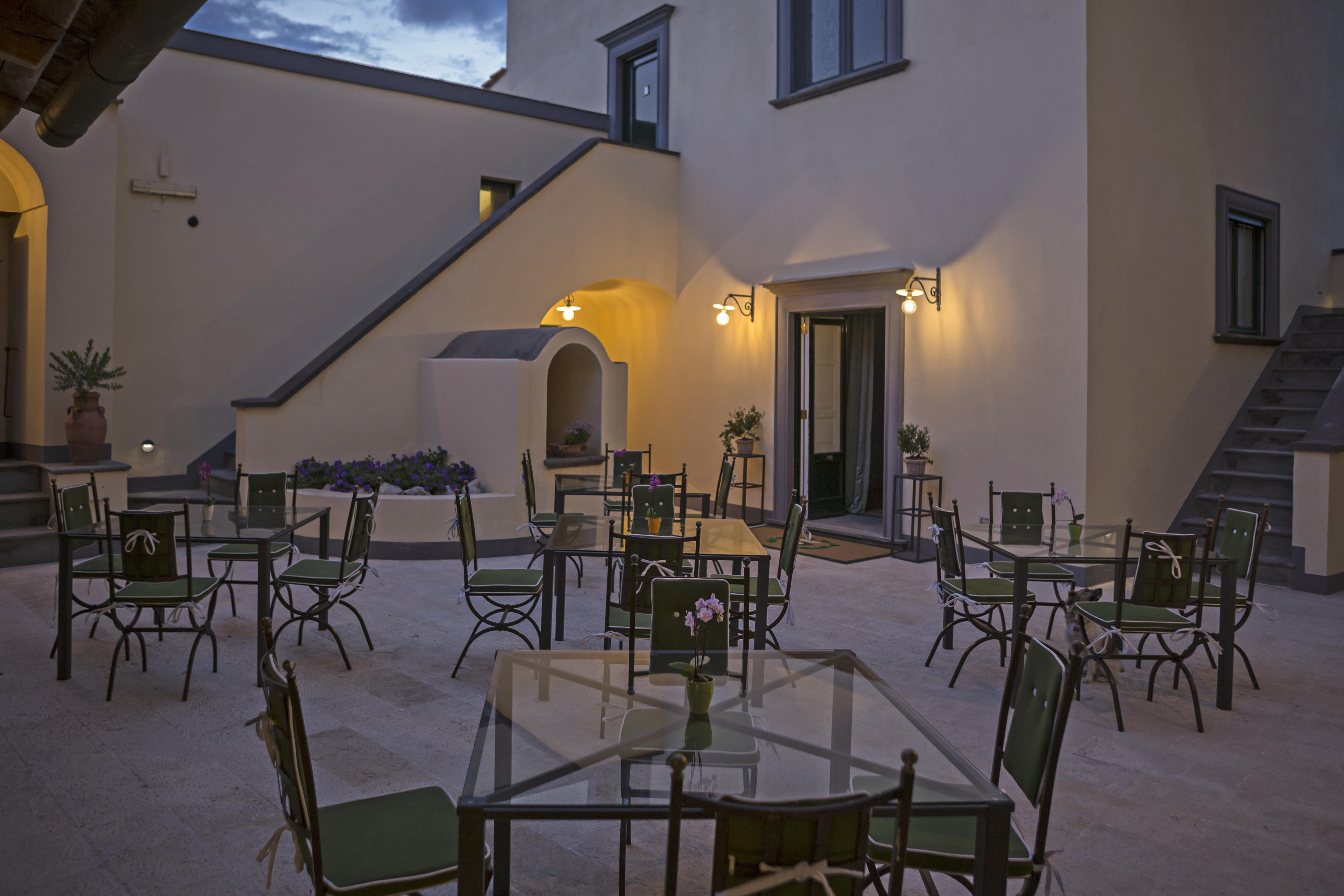 Relais Regina Giovanna Península Sorrentina Restaurante foto